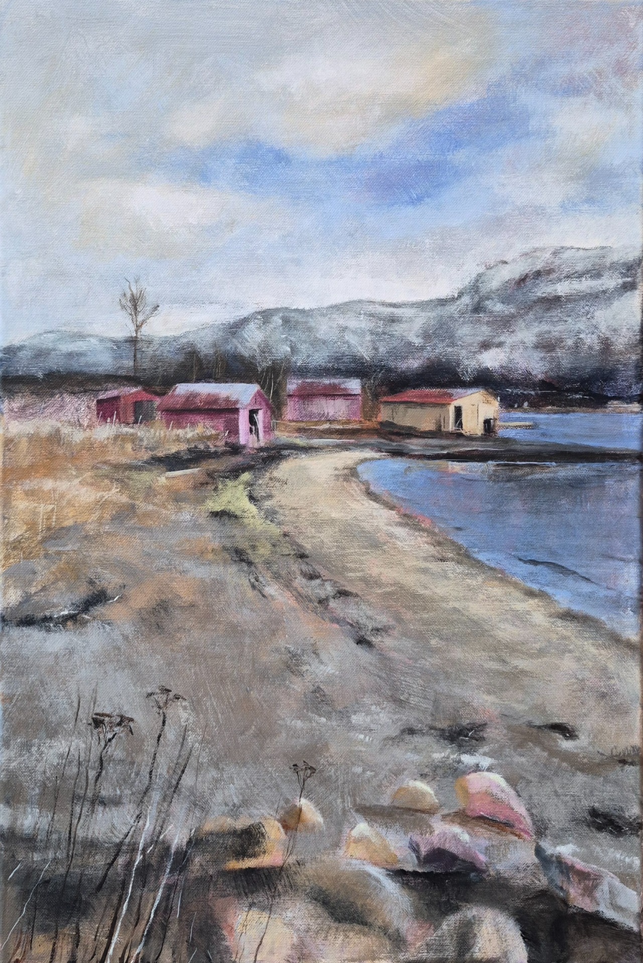 Den siste våren, 40 x 60 cm (solgt)