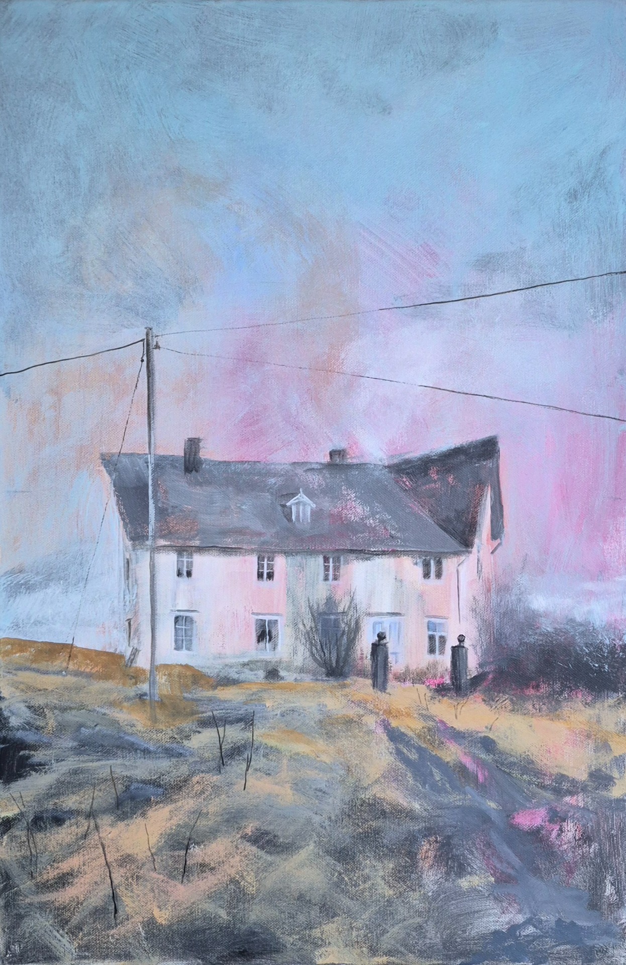 Petrahuset, 40 x 60 cm
